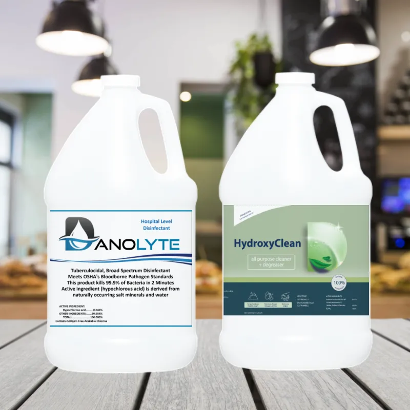 HydroxyClean and Danolyte Disinfectant Value Bundle