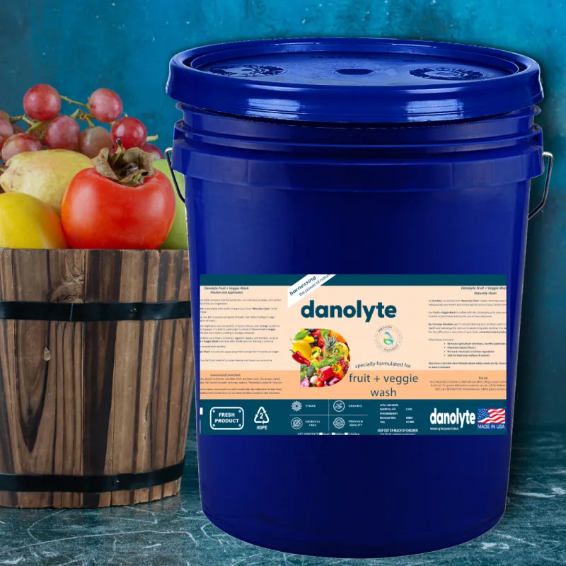 Danolyte Fruit + Veggie Wash 5 Gallon Pail
