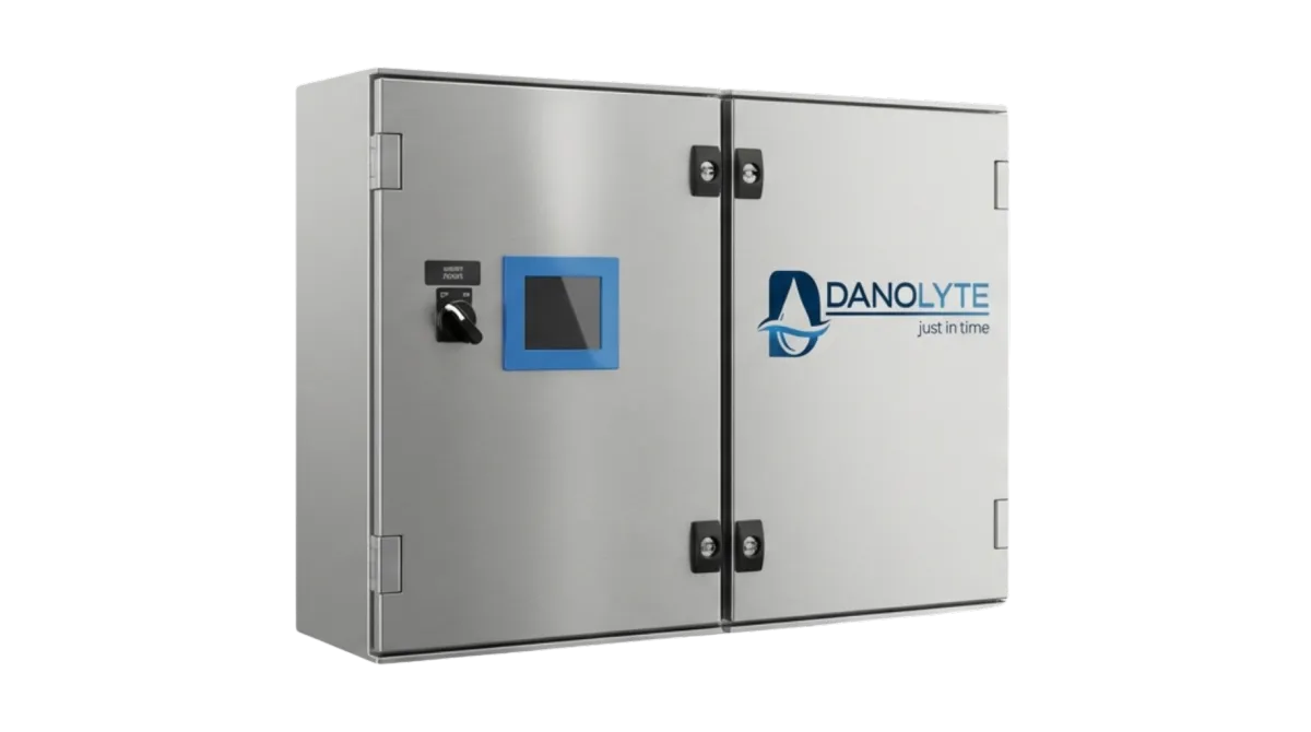 Danolyte Just-In-Time generator cabinet, original manufacturer photograph